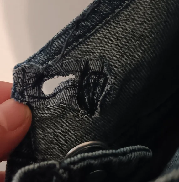 DENIM OVERALLS MEDIUM WASH SIZE 3X - Picture 7 of 14